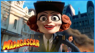 Dubois and her motorcycle | DreamWorks Madagascar