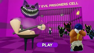 CATNAP BARRY'S PRISON RUN! (OBBY) #roblox #robloxgameplay