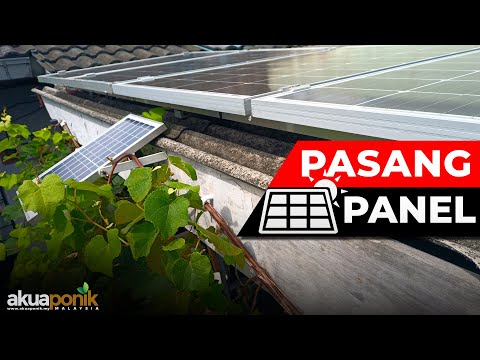 Video: Bagaimanakah panel solar dipasang pada bumbung?