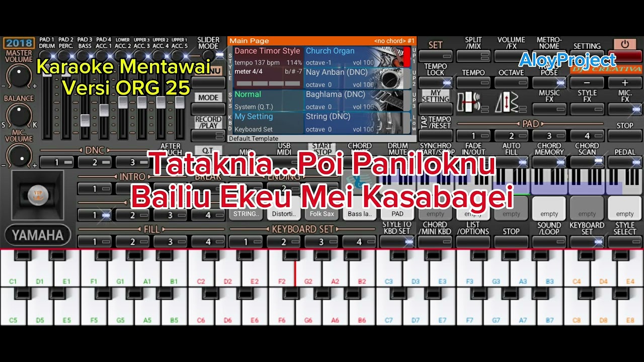 Karaoke_Pukayoat_Joni Sabaddan Versi ORG 25 || Dansa Timor Style 