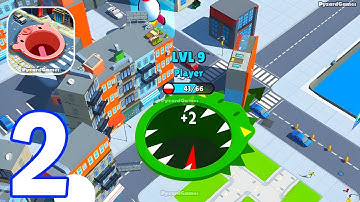 Hole.io - Gameplay Walkthrough Part 2 Black Hole Game - iOS, Android Gameplay