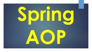 Spring AOP Tutorial