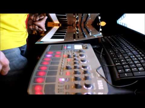 Korg Minilogue and Electribe 2 115 bpm jam