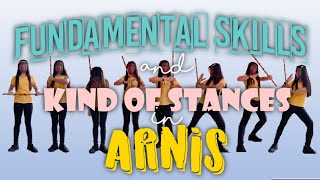FUNDAMENTAL SKILLS IN ARNIS | KIND OF STANCES IN ARNIS | MELCS-BASED LESSON IN PE 7 | CHEONG KIM