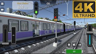 Indian Local Train Games | Simulator and Driving | EMU Simulation #2 | ICF Engine | 4K screenshot 4