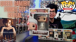 Queen Gambit Funko Pop Full Set Reviw/Reveal, Geralt Restock The Witcher Pop.