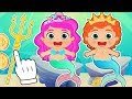 Baby alex and lily  dressing up as mermaids  educational cartoons