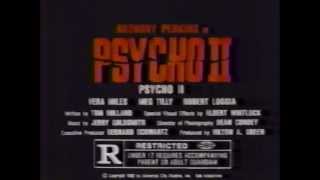 Psycho II TV trailer 1983