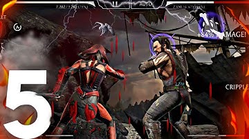 Mortal Kombat Mobile: Story Mode Gameplay Walkthrough Part - 5🔥