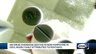 485 overdose deaths reported in New Hampshire in 2022