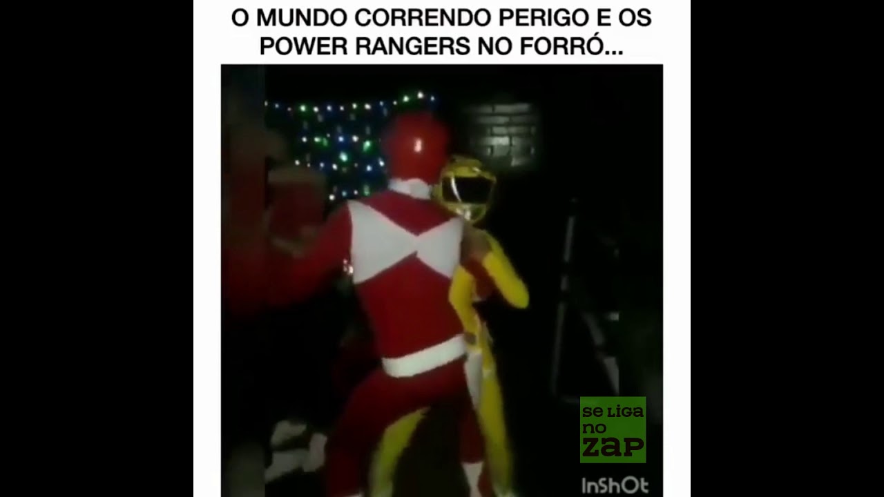Power Ranger Dancing Meme Vídeo viral #13 - Power Rangers dançando forró - YouTube