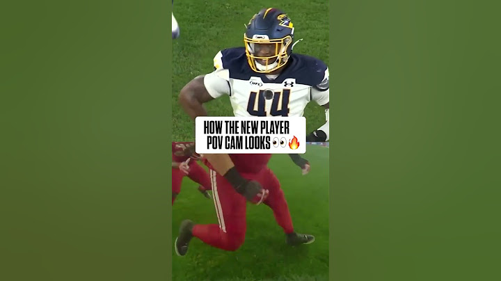🤯 These POV Player Cams are WILD🔥 #ufl #football