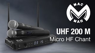 Mac Mah UHF 200 M - Double Micro HF Chant