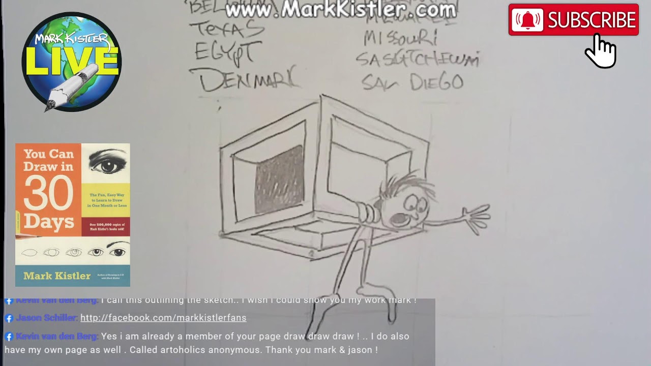 Let's DRAW "Cubes With Windows In Perspective!" Day 218 of our Draw LIVE in 2025 challenge!