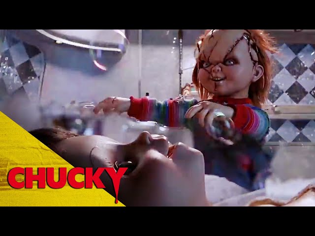 Chucky Creates His Bride | Bride of Chucky class=