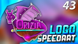 Orizia - Drawn Minecraft Server Logo Speedart - Minecraft LOGO Design [EP.43]