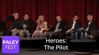 Heroes - Grunberg, Roberts, Coleman & Panettiere on the Pilot (Paley Center, 2007) screenshot 5