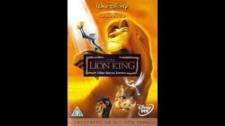 The Lion King: Special Edition UK DVD Menu Walkthrough (2003) Disc 2 -  YouTube