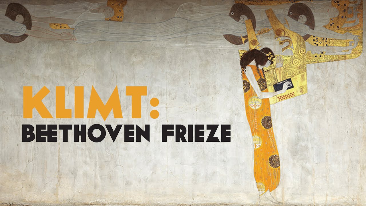 A look at Klimt's Beethoven Frieze - YouTube
