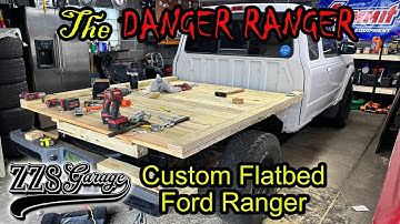 "You ruined that truck!" How to build a DIY Flatbed on a Ford Ranger & make your neighbors hate you