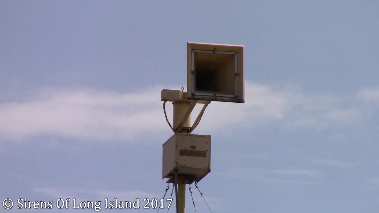 East Farmingdale VFC Station 2 Thunderbolt 1003 Noon Test 8/23/17