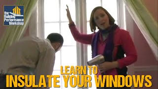 How to Weatherize Windows with Plastic Film Insulation DIY Home Improvement