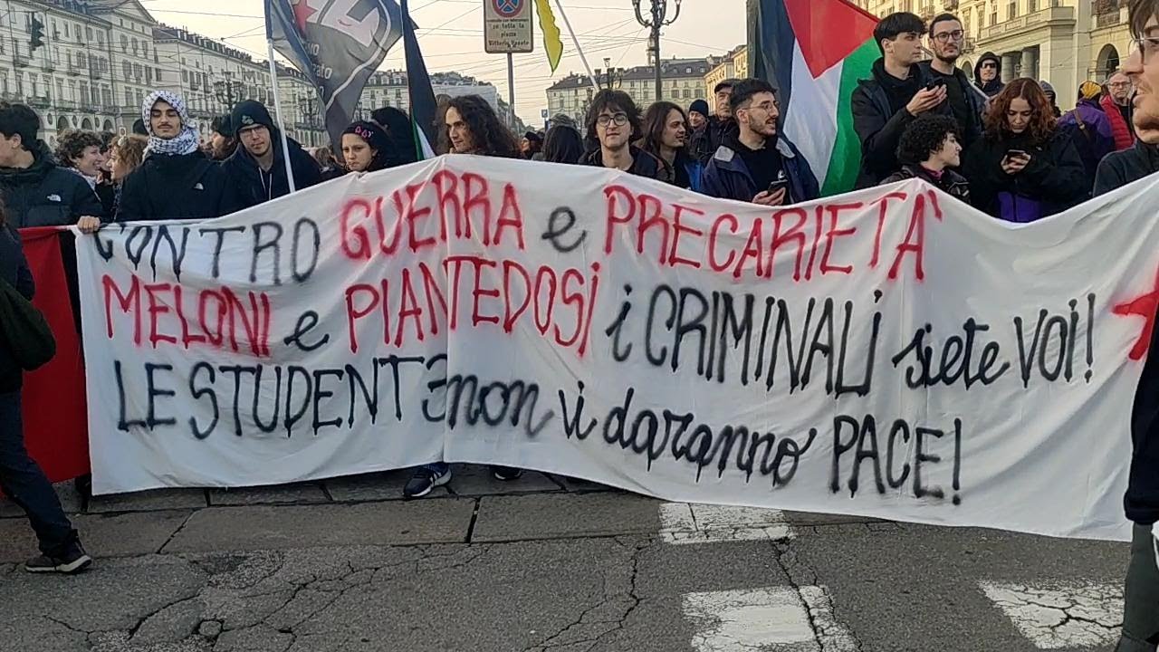 I FATTI DI TORINO 31 gennaio. I VIDEO che pochi hanno visto