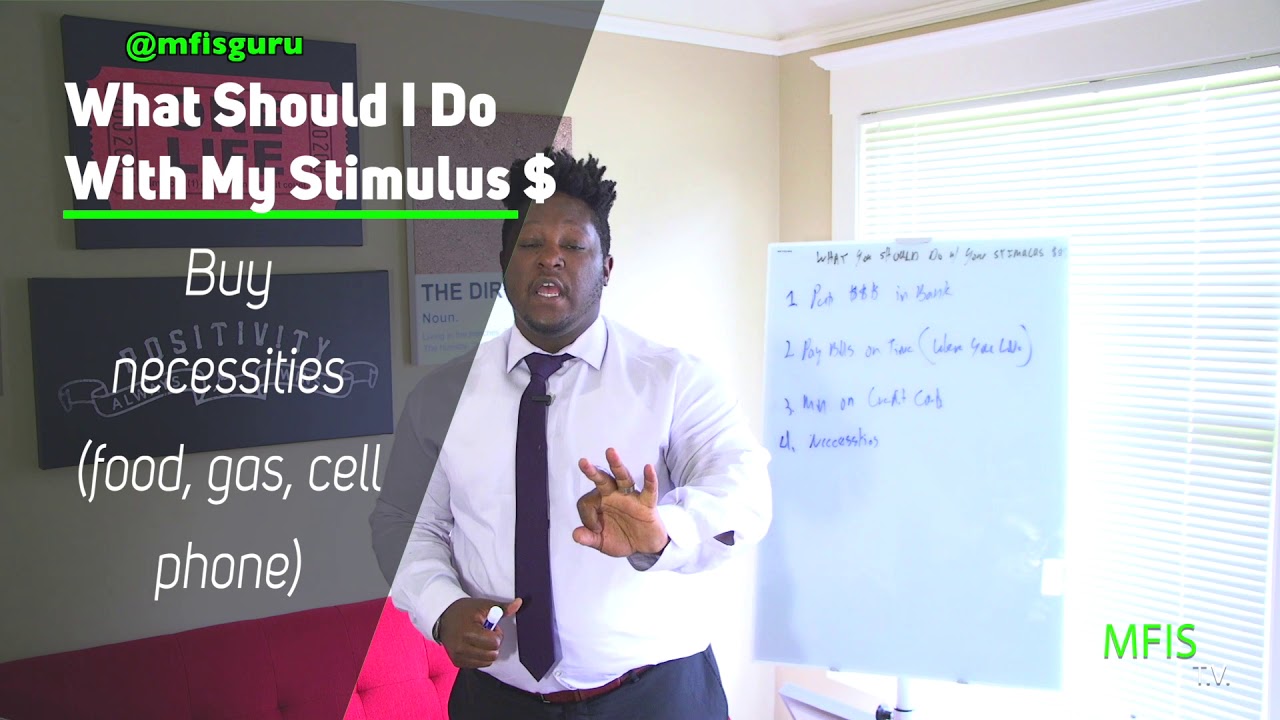 What should I do with my stimulus $? - YouTube