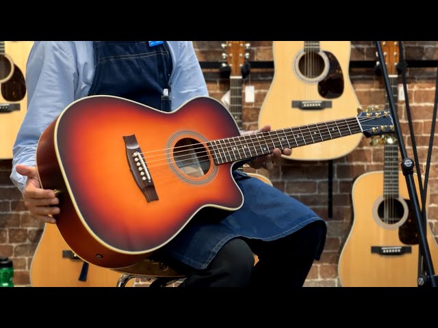 Maton EBG808PF LTD Antique Red Burst #32035【Sound Messe 2025