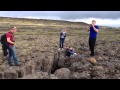 Going Inside the Thrihnukagigur Volcano near Reykjavik Iceland - July 5, 2012
