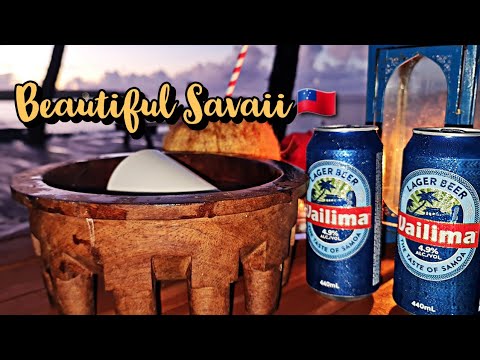 COOLING DOWN AFTER THE WHOLE DAY VISITING SAVAII FARMS | FARMER TRAVELS | VAIMOANA RESORT |