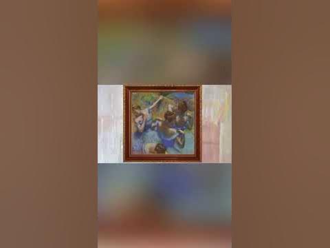 Блакитні танцівниці Едгар Дега #shorts #дега #dega #художник - YouTube