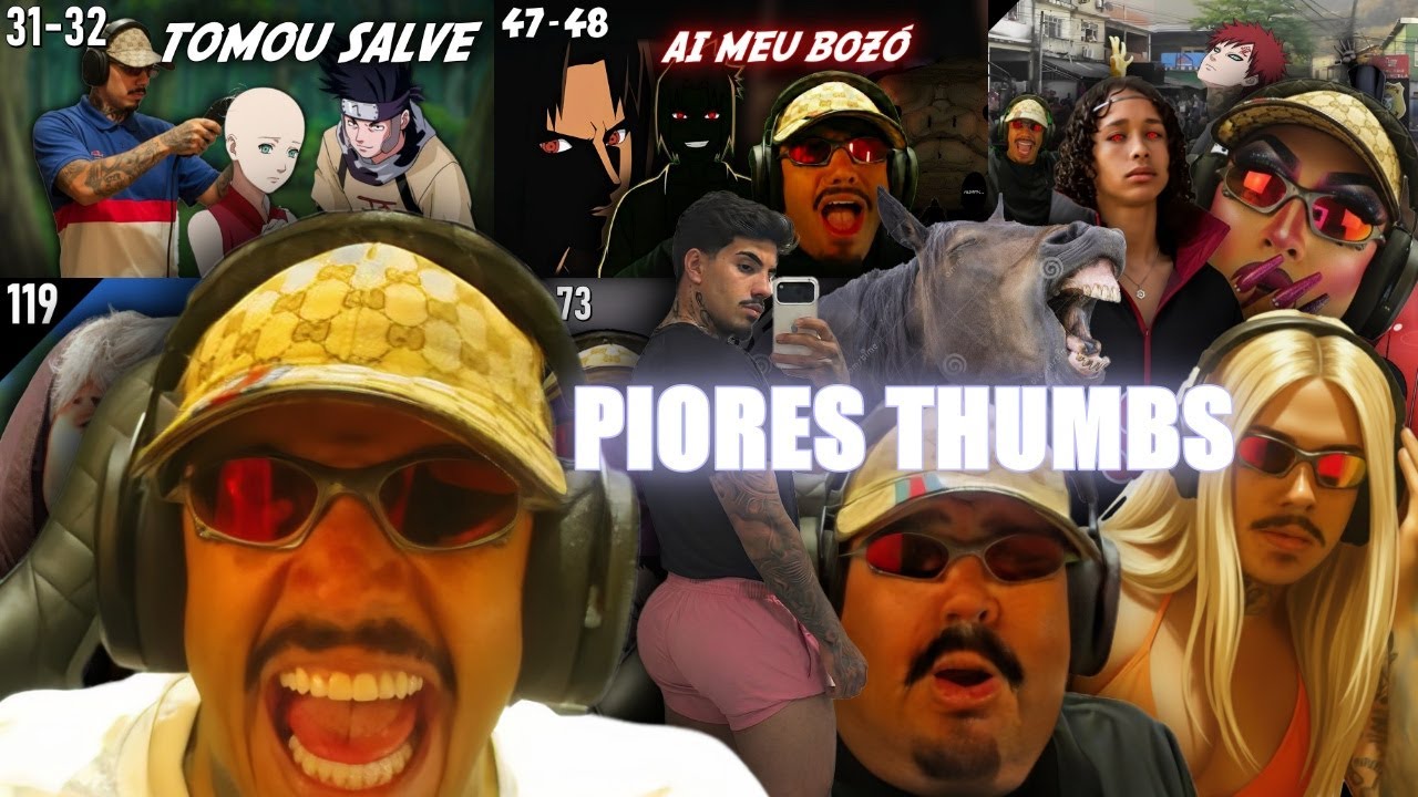 SNOPEY REAGE AS PIORES THUMBS DO CLIPES MERCENARIOS