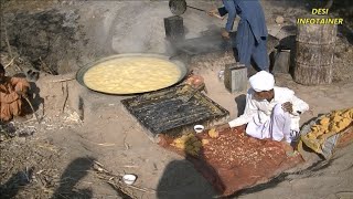 Preparation of Gur and ChitChat with Farmers in Punjab Pakistan