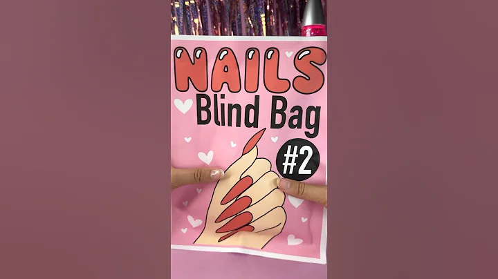 PAPER NAILS BLIND BAG 💅🏽 #blindbag #shorts