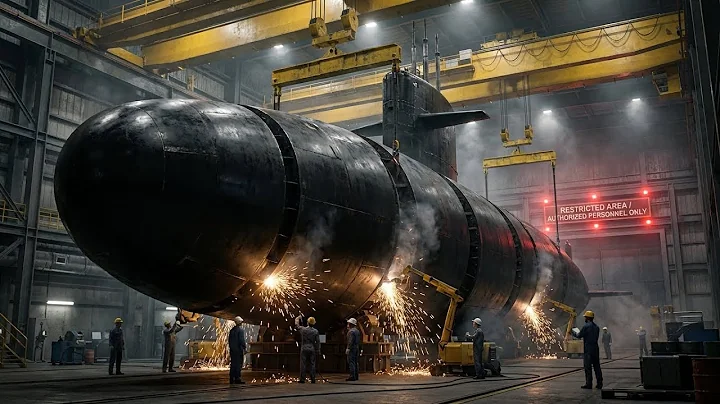 Inside the Secret Shipyard Building America’s New Billion Dollar Nuclear Submarine