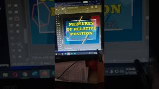 MEASURES OF RELATIVE POSITION (Part 1)