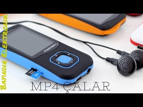 #mp4çalar #mp3çalar Mp4 Dijital Müzik Çalar 4 GB Powerway PWR-007