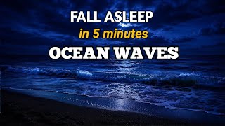 🔴 Relaxing Ocean Waves for Sleep | Drift Off Fast with 10 Hours of Calming Sea Sounds