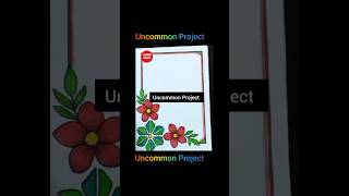 #assignment #biology #beautifulborderdesign #borderdesigns #education #borderpattern #viralvideo