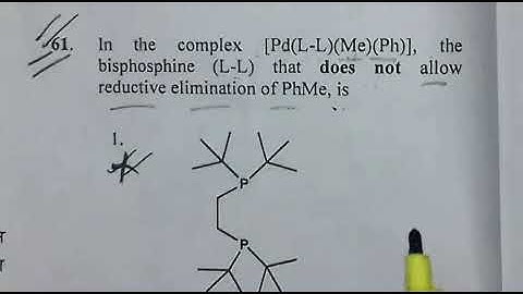 Csir net chemical science solved question Dec 2017 organometallic chemistry ,inorganic chemistry sol