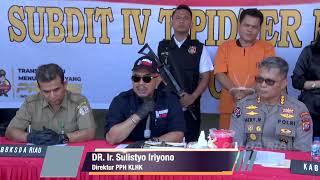 Polda Riau Gagalkan Penyelundupan 41 Kg Sisik Trenggiling