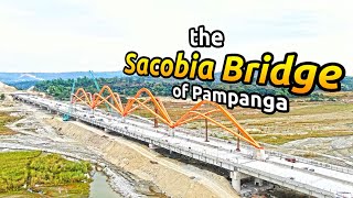 Sacobia Bridge in Pampanga // Modern Bridge to the modern city in Philippines