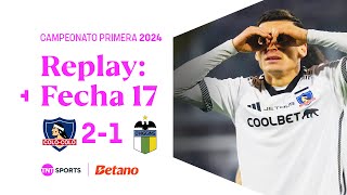 Thumbnail for TNT Sports Replay | Colo Colo 2 - 1 O'Higgins | Fecha 17
