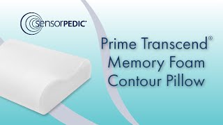SensorPEDIC® Prime Transcend® Memory Foam Contour Pillow