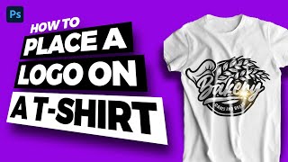 How to place a logo on a T-shirt in Photoshop