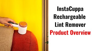 "Say Goodbye to Lint: InstaCuppa Rechargeable Lint Remover for Busy Moms"