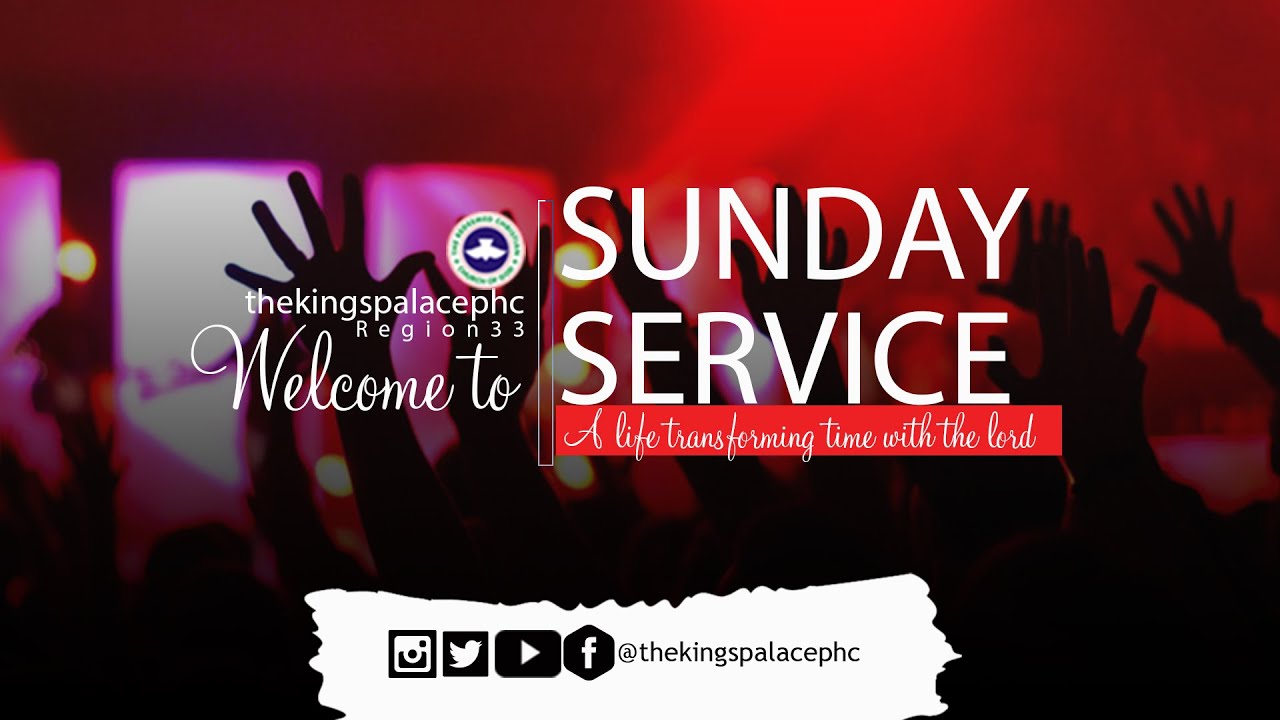 RCCG THE KING'S PALACE || SUNDAY 1ST SERVICE || 16|04|2023 - YouTube