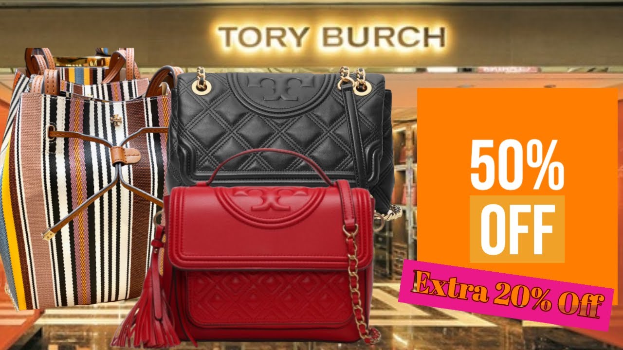 Tory Burch Outlet Woman Handbags 50% Off Extra 20% Off Big Sale! - YouTube