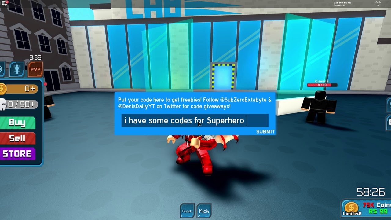 All Superhero Simulator Release Codes New Youtube - youtube roblox superhero simulator codes